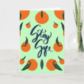 Blijf veilig kaart (Voorkant)