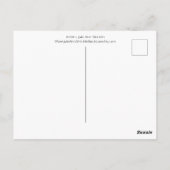 Blijf veilig met de postkaart van Julie Ann Strick (Achterkant)