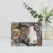 Blijf veilig met de postkaart van Julie Ann Strick (Staand voorkant)