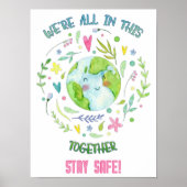 Blijf veilig poster (Voorkant)