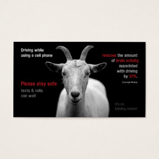 Blijf veilig visitekaartjes