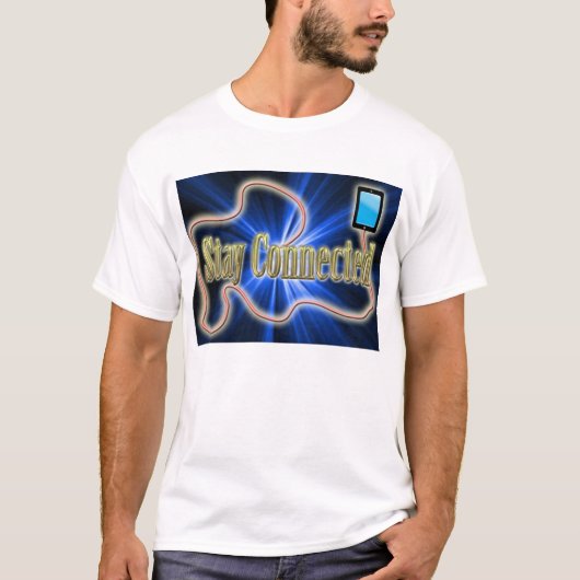 Blijf verbonden t-shirt (Voorkant)