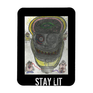 Blijf verlichte magneet