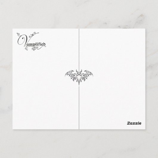 BLIJF VERSLECHTERD Briefkaart Sociale Afstand (Achterkant)