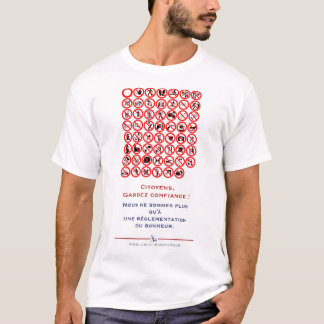Blijf vertrouwen. t-shirt