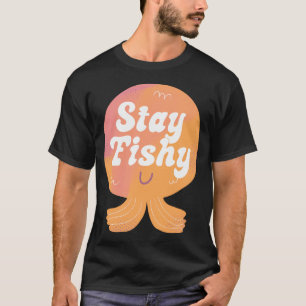 Blijf Vissen Badge T-shirt