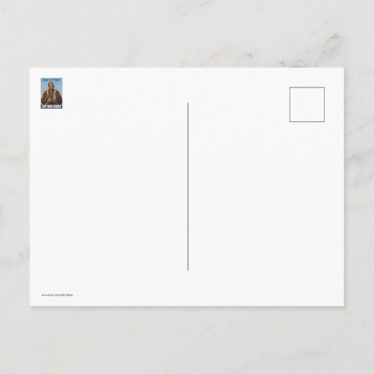 Blijf vliegen! briefkaart (Achterkant)