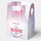 Blijf vliegen het is 4 juli bedankdoosjes (Geopend)