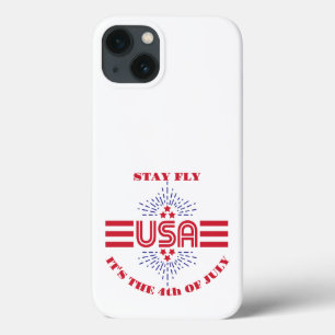 Blijf vliegen het is 4 juli Case-Mate iPhone case