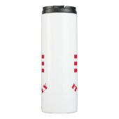 Blijf vliegen het is 4 juli thermosbeker (Achterkant)