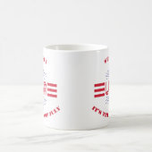 Blijf vliegen het is de 4 juli koffie mok (Center)