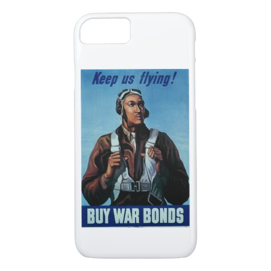 Blijf vliegen! ~ Tuskeegee Airman Case-Mate iPhone Case (Achterkant)