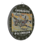 Blijf vliegen. Tweede tweelingmotor van de Tweede  Dartbord (Voorkant Links)