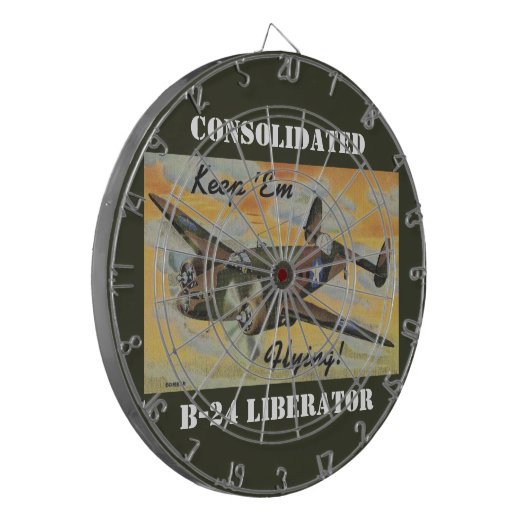 Blijf vliegen. Tweede tweelingmotor van de Tweede  Dartbord (Voorkant Links)