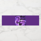 Blijf vol waterfles etiket (Enkel label)