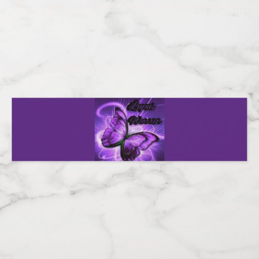 Blijf vol waterfles etiket (Enkel label)