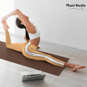 Blijf voor altijd jong schrikkeljaar eenvoudig mod leggings