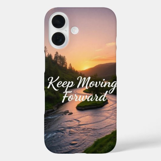 Blijf vooruit bewegen Case-Mate iPhone case (Achterkant)