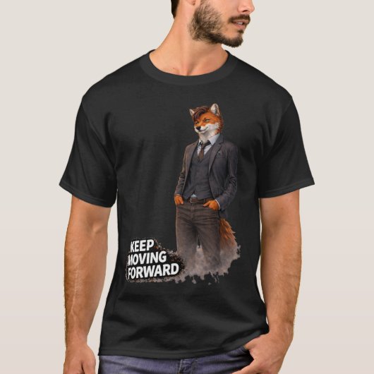 Blijf Vooruit Gaan T-shirt (Voorkant)