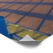 "Blijf vooruit" Poster (Hoek)