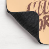  Blijf voorwaarts bewegen Quote muismat (Hoek)