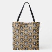 Blijf vreemd tote bag (Achterkant)