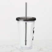 Blijf vreemde buitenaardse kop acryl drinkbeker (Rechts)