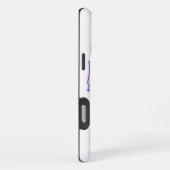 Blijf vriendelijk spook iPhone hoesje (Rechterkant)