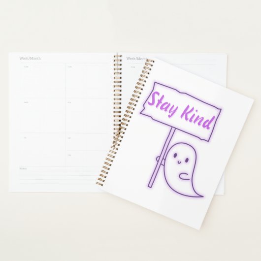Blijf vriendelijk spook planner (Display)