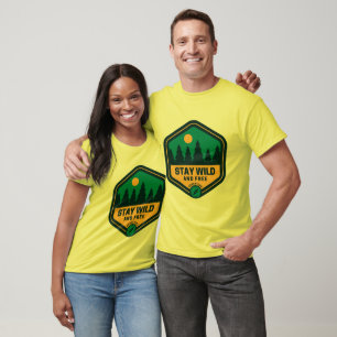 Blijf vrij en vrij t-shirt