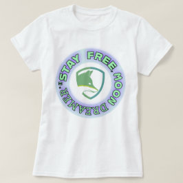 Blijf vrij Moon Dreamer | phozos | frase T-shirt