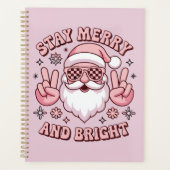 Blijf vrolijk en helder Kerstmis lelijke Kerstmis  Planner (Voorkant)