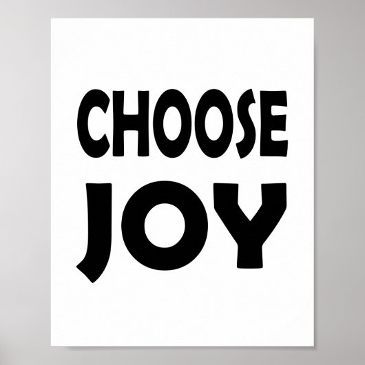 Blijf vrolijk | Inspirerend geluk Poster (Voorkant)