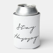 Blijf vrolijke Koelbox Blikjeskoeler (Blikje Voorkant)