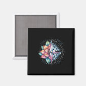 Blijf waar Comp Sticker Magneet (Voorkant / Achterkant)