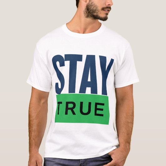 BLIJF WAAR T-SHIRT (Voorkant)