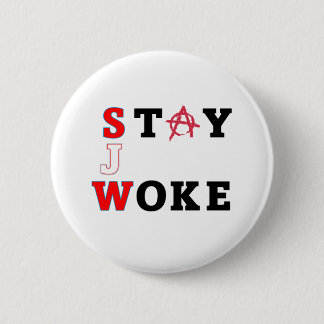 Blijf WAKE-knop Ronde Button 5,7 Cm