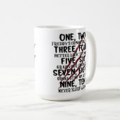 Blijf wakker Freddy Scary Nursery Rhyme Graphic Koffiemok (Voorkant rechts)