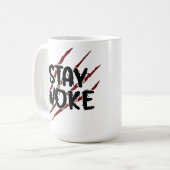 Blijf wakker Freddy Scary Nursery Rhyme Graphic Koffiemok (Voorkant links)