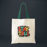 Blijf Ware Canvas tas - Authenticiteit en individu<br><div class="desc">Maak een statement met deze unieke canvas tas met de krachtige uitdrukking 'BLIJF WAAR' in gedurfde,  kleurrijke letters. Perfect voor dagelijks gebruik,  winkelen of als cadeau voor vrienden en familie die waarde hechten aan authenticiteit en individualiteit. Gemaakt van hoogwaardige materialen,  deze canvas tas is zowel functioneel als modieus."</div>