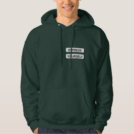 Blijf warm, blijf waar hoodie