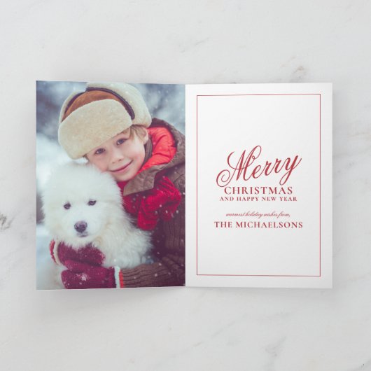 Blijf Warm & Cozy Feestdagen Kaart (Binnen)