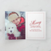 Blijf Warm en Cozy Feestdagen Kaart (Binnen)