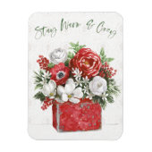 Blijf Warm en Cozy Magneet (Verticaal)