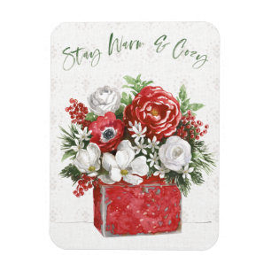 Blijf Warm en Cozy Magneet