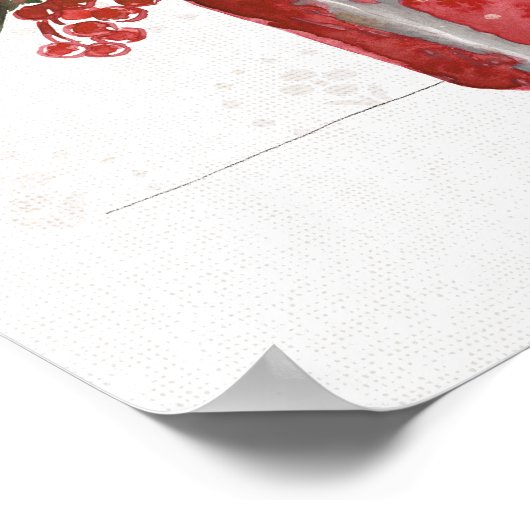 Blijf Warm en Cozy Poster (Hoek)