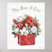 Blijf Warm en Cozy Poster (Voorkant)