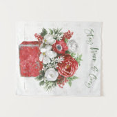 Blijf Warm en Cozy Wandkleed (Voorkant (horizontaal))