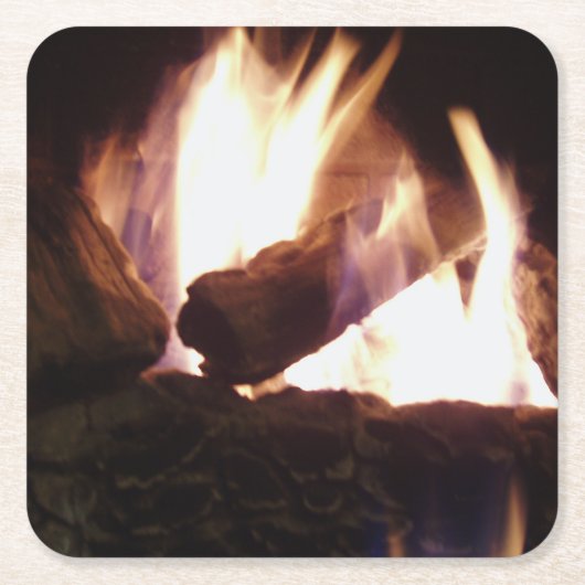 Blijf Warm met alle winterset Onderzetter (Voorkant)