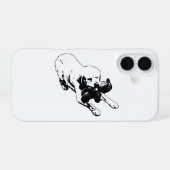 Blijf Weg iPhone 16 Hoesje (Achterkant horizontaal)